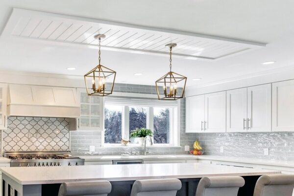 Backsplash- Marlow Tide Accent-Mayfair Statuario Arabesque