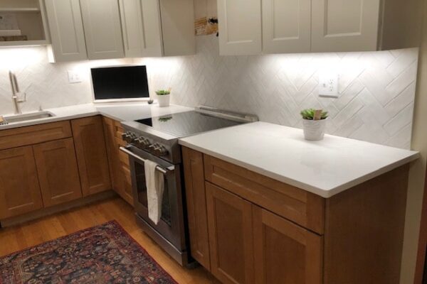 Backsplash- Total Brick Bianco