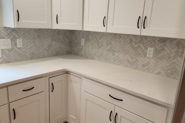 Backsplash- Extra Onice Herringbone