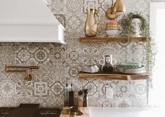 Backsplash- Marrakesh Grey