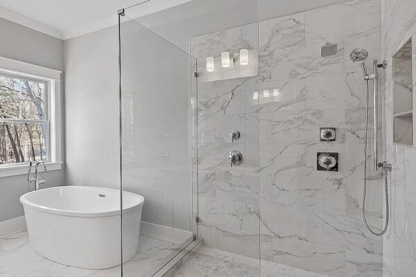 Shower Walls and Floors- Plata Statuario